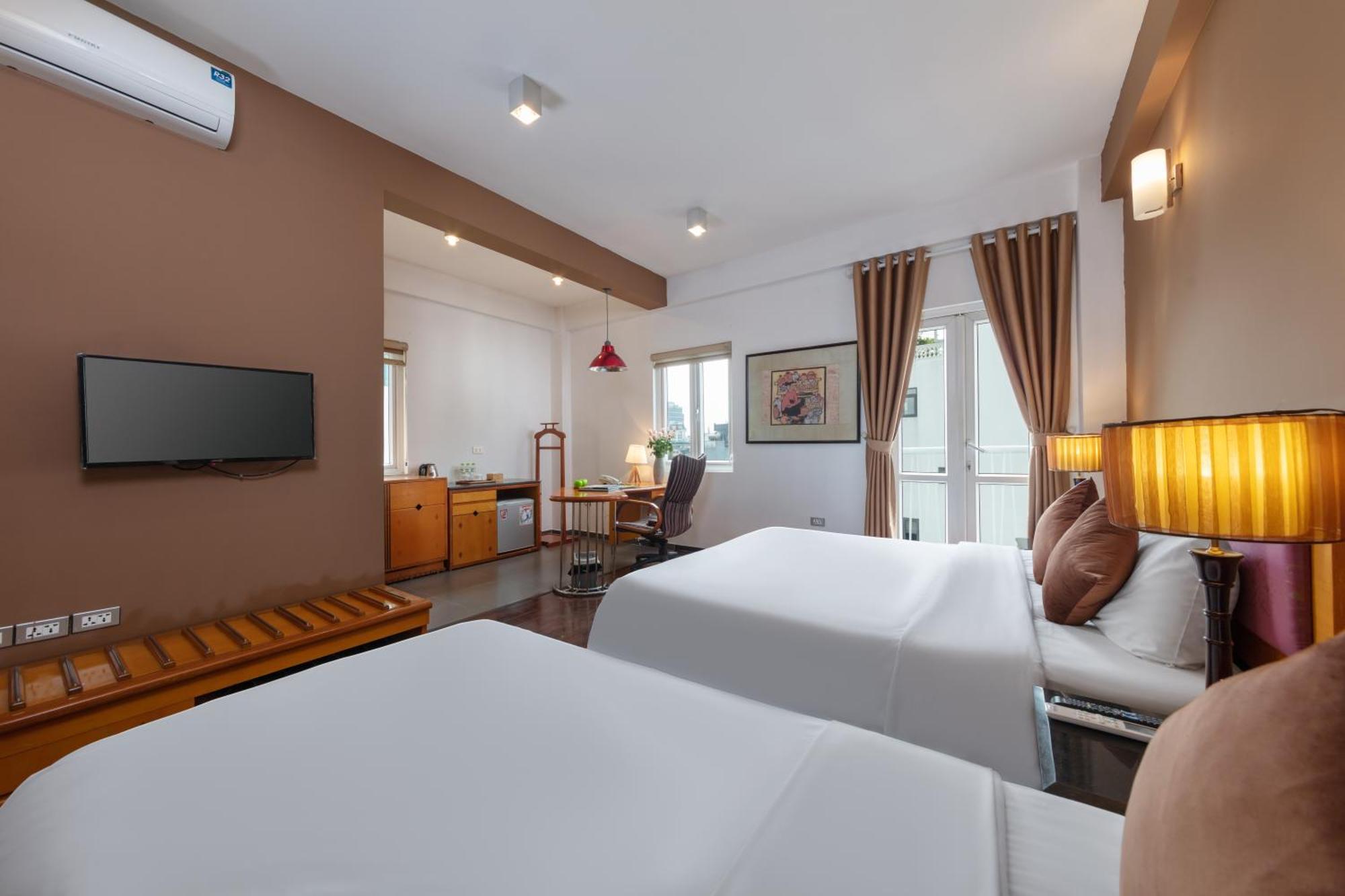 Hanoi Golden Sunshine Villa Hotel And Travel Luaran gambar